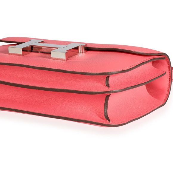 Hermès Rose Azalee Evercolor Constance 18 PHW - Picture 5 of 8